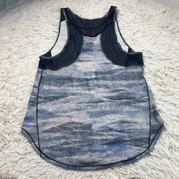 Lululemon Sculpt Tank II Mesh Scape Multi / True Navy - Picture 3 of 4
